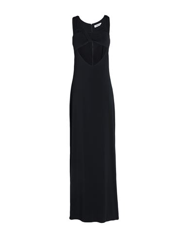 Shop Ambush Woman Maxi Dress Black Size S Viscose, Elastane