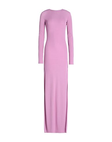 Shop Alyx 1017  9sm Woman Maxi Dress Pink Size M Viscose, Polyamide