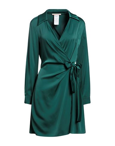 Pennyblack Woman Short Dress Green Size 6 Polyester, Viscose, Elastane