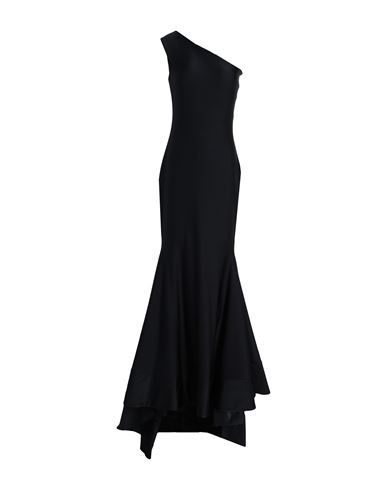 Giulia N Woman Maxi Dress Black Size Xs Polyester, Elastane