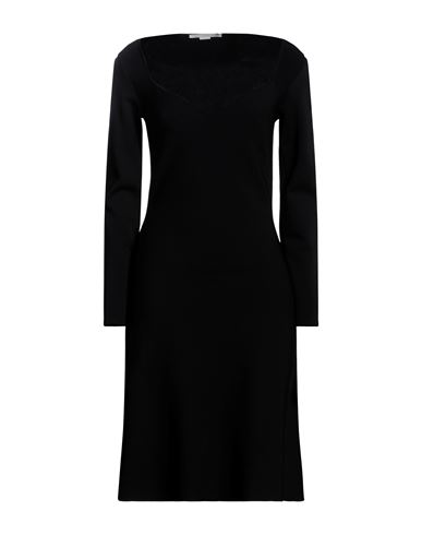 Stella Mccartney Woman Midi Dress Black Size 4-6 Viscose, Polyester