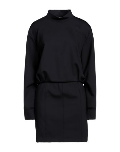 Semicouture Woman Mini Dress Black Size 6 Polyamide, Elastane