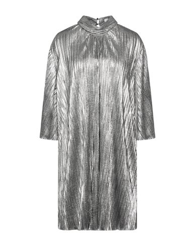 Shop Ice Play Woman Mini Dress Silver Size 12 Polyester