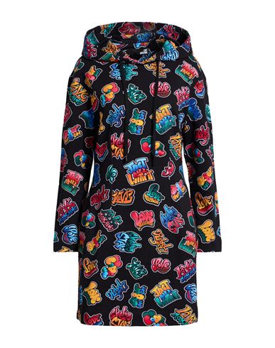 Love Moschino Woman Mini Dress Black Size 2 Cotton, Elastane In Black