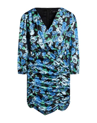 Vanessa Scott Woman Short Dress Azure Size M Polyester In Blue