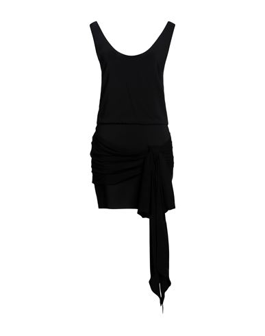 Philosophy Di Lorenzo Serafini Woman Mini Dress Black Size 10 Viscose, Elastane