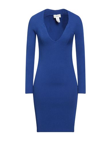 Vicolo Woman Mini Dress Blue Size Onesize Viscose, Polyester