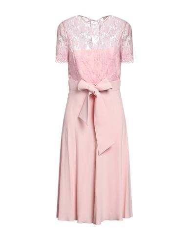 Sartoria Milanese Woman Midi Dress Pink Size 12 Cotton, Polyamide