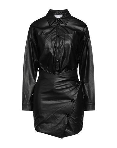 Shop Gaelle Paris Gaëlle Paris Woman Mini Dress Black Size 8 Polyurethane