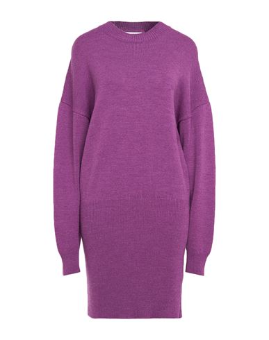 Shop Gaelle Paris Gaëlle Paris Woman Mini Dress Light Purple Size 3 Wool, Acrylic