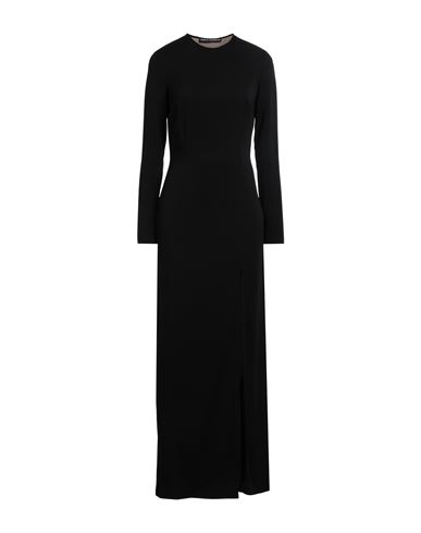 Shop Marco Rambaldi Woman Maxi Dress Black Size 4 Viscose, Elastane