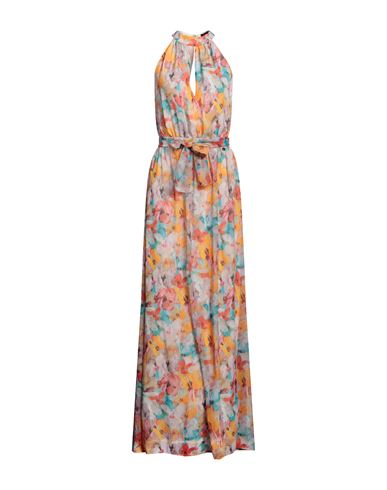 Liu •jo Woman Maxi Dress Beige Size 4 Polyester