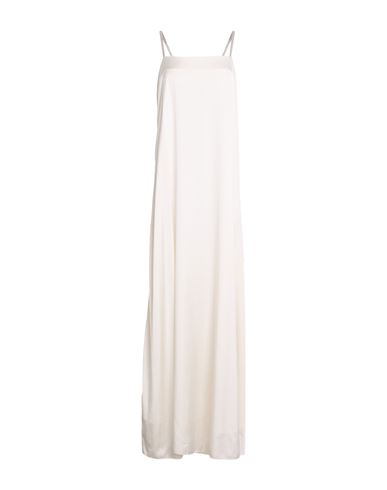Fabiana Filippi Woman Maxi Dress White Size 8 Silk, Elastane