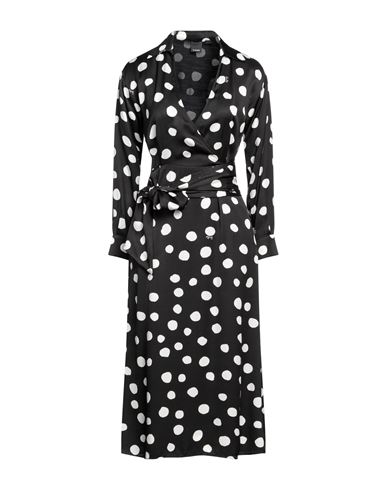 Pinko Woman Midi Dress Black Size 0 Viscose, Polyester