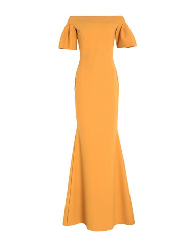 Chiara Boni La Petite Robe Woman Maxi Dress Ocher Size 10 Polyamide, Elastane In Yellow