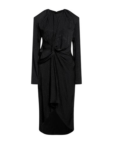 Shop Capasa Milano Woman Mini Dress Black Size 4 Polyester