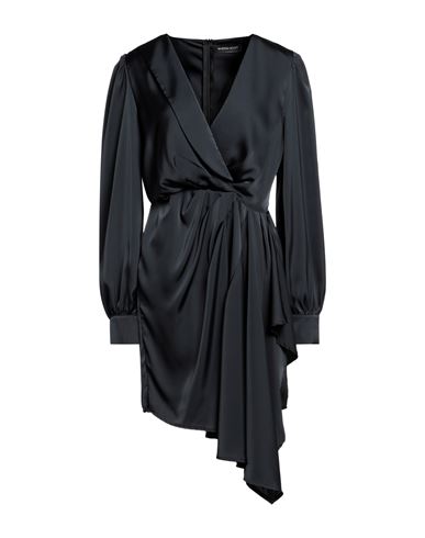 Vanessa Scott Woman Short Dress Black Size L Polyester
