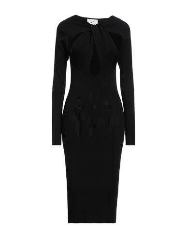 Coperni Woman Midi Dress Black Size L Viscose
