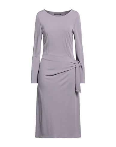 Shop Alberta Ferretti Woman Midi Dress Lilac Size 6 Viscose In Purple