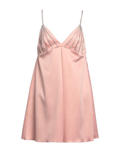 Aniye By Woman Mini Dress Pastel Pink Size 8 Polyester, Elastane