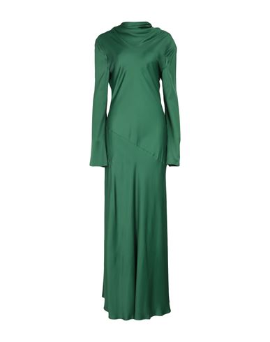 Philosophy Di Lorenzo Serafini Woman Long Dress Green Size 6 Viscose