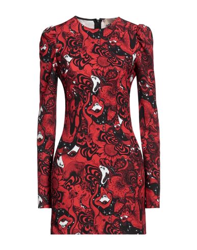Aniye By Woman Mini Dress Red Size 10 Polyester, Elastane