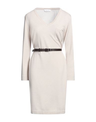 Shop Fabiana Filippi Woman Midi Dress Light Grey Size 2 Virgin Wool, Silk, Cashmere