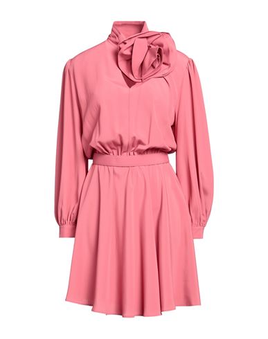 Simona Corsellini Woman Mini Dress Pink Size 8 Acetate, Silk
