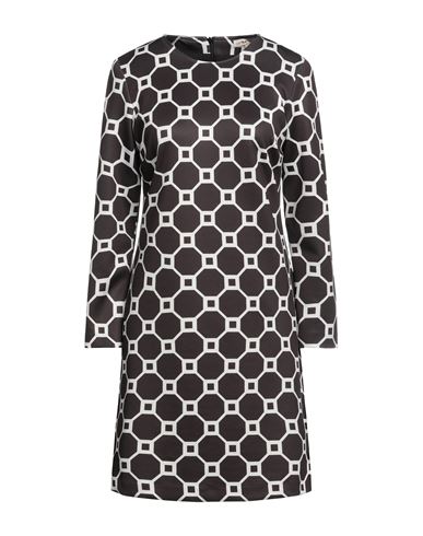 Camicettasnob Woman Mini Dress Black Size 10 Viscose, Polyester, Elastane