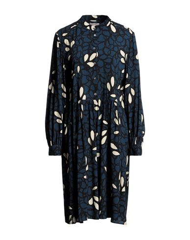 Camicettasnob Woman Midi Dress Midnight Blue Size 10 Viscose