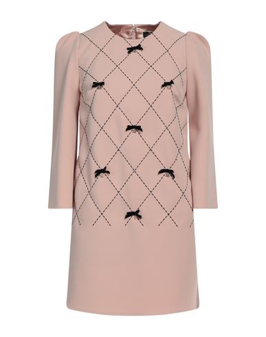 Elisabetta Franchi Woman Mini Dress Blush Size 4 Polyester, Elastane In Pink