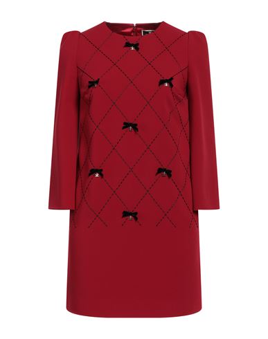Elisabetta Franchi Woman Mini Dress Red Size 2 Polyester, Elastane