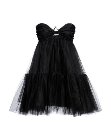 Aniye By Woman Short Dress Black Size 6 Polyamide