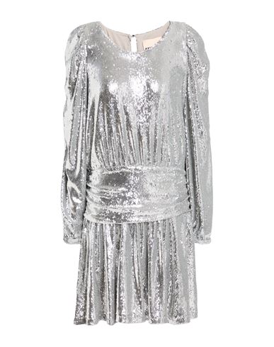 Aniye By Woman Mini Dress Silver Size 8 Polyester, Polyamide