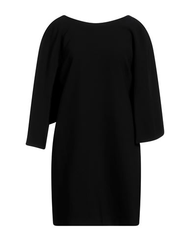 Atos Lombardini Woman Short Dress Black Size 6 Polyester