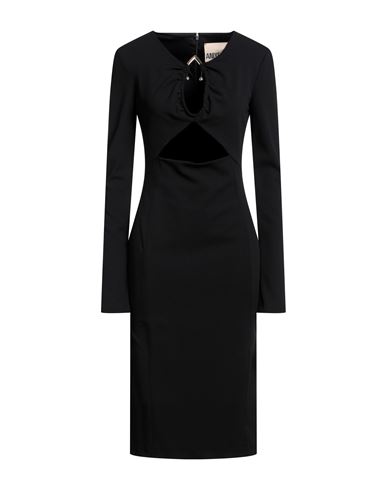 Woman Midi dress Plum Size 4 Polyamide, Elastane, Viscose