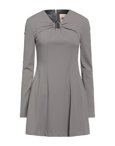 Aniye By Woman Mini Dress Grey Size 4 Polyester, Elastane
