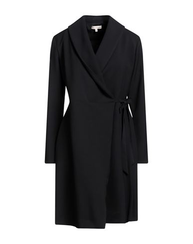 Camicettasnob Woman Mini Dress Black Size 10 Polyester, Rayon, Elastane, Viscose