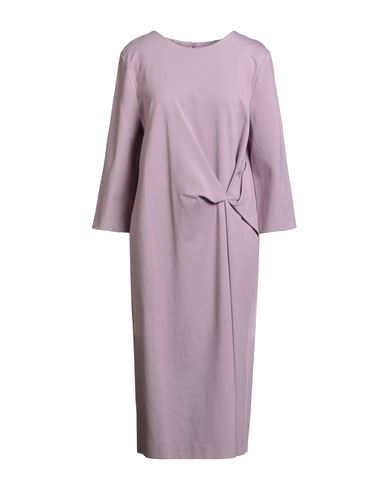 Meimeij Woman Midi Dress Antique Rose Size 10 Viscose, Polyamide, Elastane In Pink