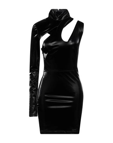 Rotate Birger Christensen Woman Mini Dress Black Size 6 Polyester, Elastane