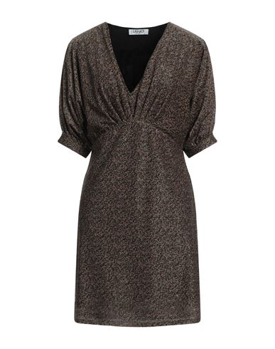 Liu •jo Short Dresses In Beige