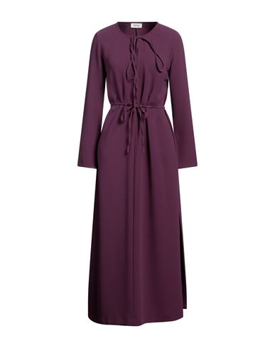 Ottod'ame Woman Maxi Dress Mauve Size 6 Polyester In Purple