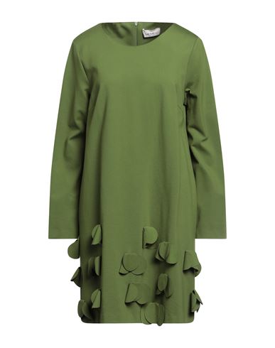Meimeij Woman Mini Dress Light Green Size 0 Viscose, Polyamide, Elastane, Acetate