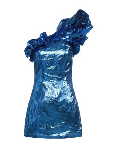 Faith Connexion Woman Short Dress Bright Blue Size S Polyester