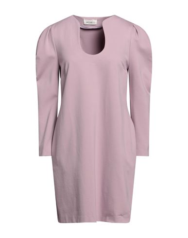Meimeij Woman Mini Dress Lilac Size 4 Viscose, Polyamide, Ecocoolmax In Purple