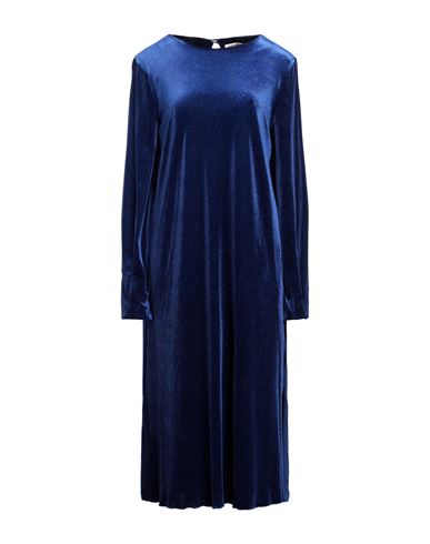 Semicouture Woman Midi Dress Blue Size 6 Polyester, Elastane