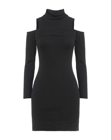 Costume National Woman Mini Dress Black Size Xl Viscose, Polyester