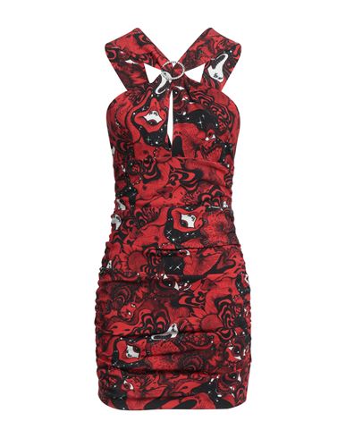 Aniye By Woman Mini Dress Red Size 6 Polyester, Elastane