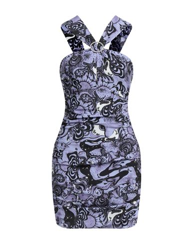 Aniye By Woman Mini Dress Purple Size 8 Polyester, Elastane