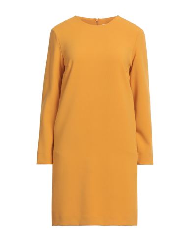 Ottod'ame Woman Mini Dress Mandarin Size 8 Polyester, Viscose, Elastane